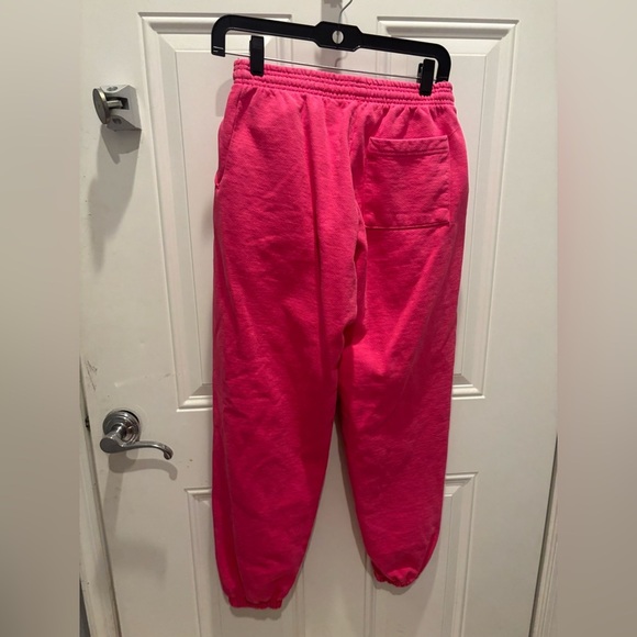 🆕 Sp5der/Spider Worldwide SP5DER P*INK LOGO PRINT SWEATPANTS - Picture 3 of 5